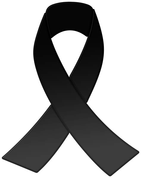 Black Awareness Ribbon Png Clipart Best Web Clipart