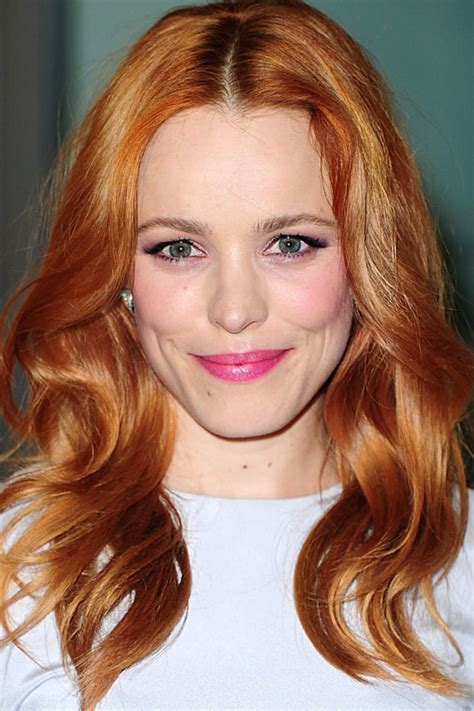 Would you like to get a dip dye? Rachel Mcadams Red Hair | Uphairstyle
