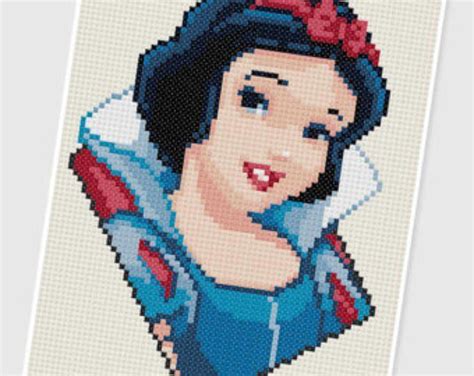 I might not enjoy driving in snow storms or the arctic temps we get up here in. PDF Cross Stitch pattern - 0004.Queen ( Snow White and the ...