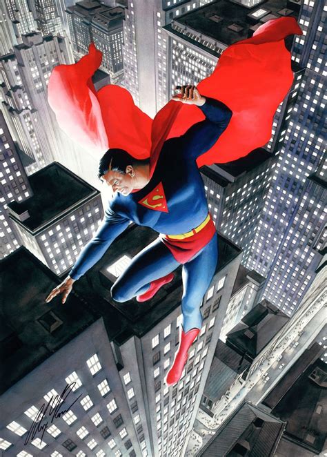 The Dork Review Robs Room Dc Homage Cover Art By Alex Ross