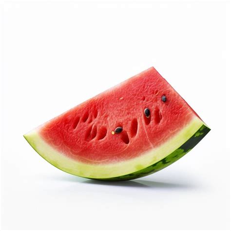 Premium Ai Image Watermelon Isolated On White Background