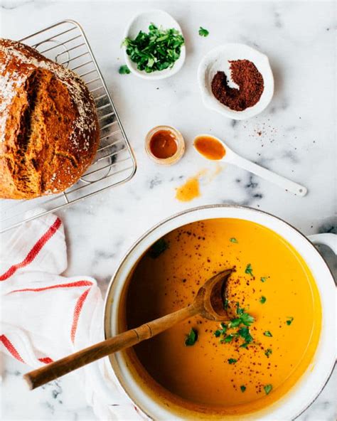 Spiced Carrot Apple Soup Recipe