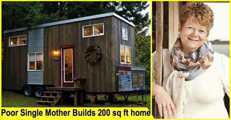 Poor Single Mother Builds Her Own 200 Square Foot Home A Walk Through