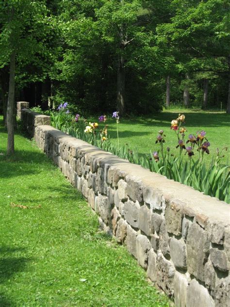 Lay the footing as you. Stone Garden Walls - River Bend - Kansas City's Decorative ...