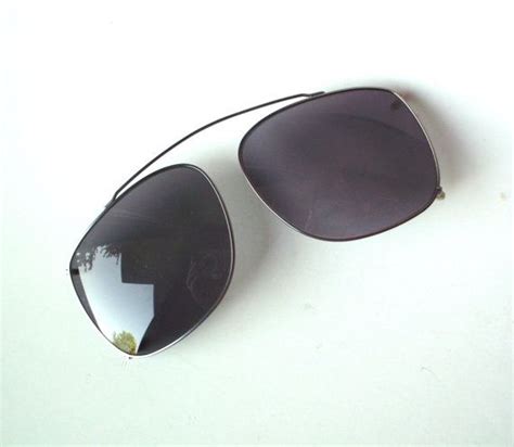 Vintage Safilo Aviator Style Clip On Sunglasses Etsy Clip On Sunglasses Aviator Style