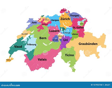 Cartina Svizzera Politica Cartina Italia