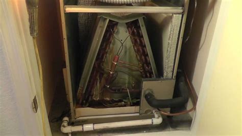This will lead to ice forming on the coils and can result in your entire ac unit freezing up. Phoenix Air conditioning condensate drain line problems ...