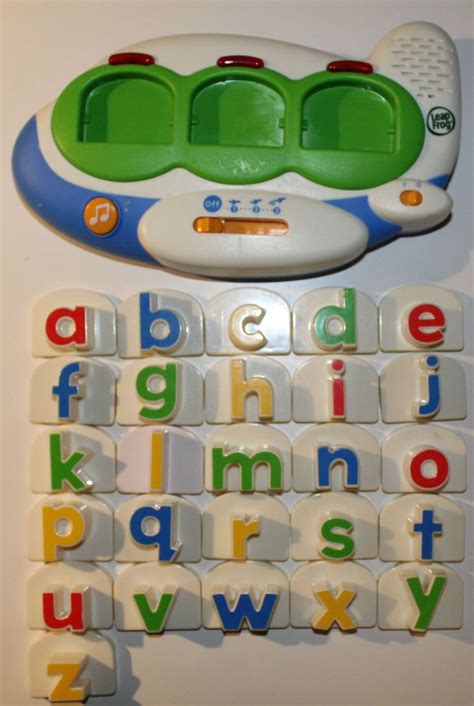 Leap Frog Leapfrog Fridge Phonics Jet Plane Magnetic Lower Alphabet Set