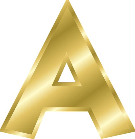 Letter A Capital · Free Vector Graphic On Pixabay