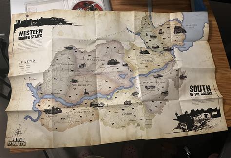 Found An Old Copy Of Rdr1 With The Map Rreddeadredemption