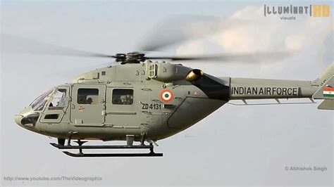Indian Air Force Alh Dhruv Upclose Video Youtube