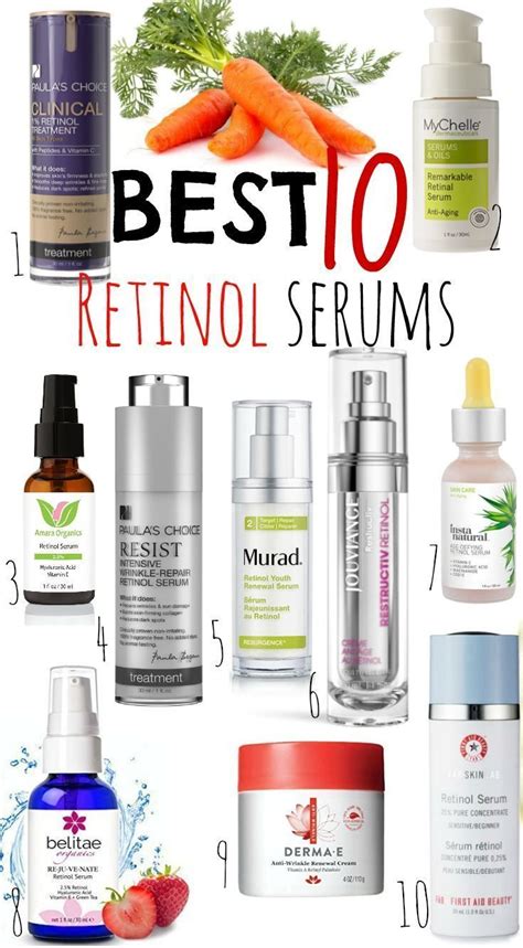 Best Retinol Serums Anti Aging Skin Products Retinol Serum Skin Care
