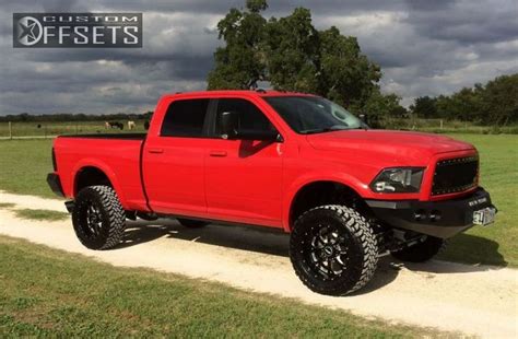Red Lifted Dodge Ram Maybe Diesel Lifted Dodge Dodge Pickup Trucks