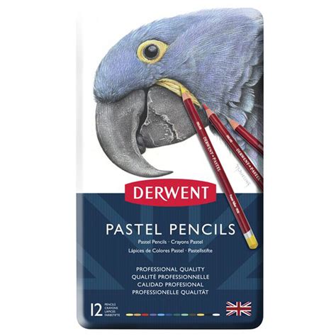 Derwent Portrait Pastel Pencil 12 Tin Jarrold Norwich