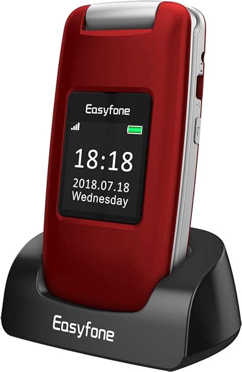 Easyfone Prime A1 3g Unlocked Senior Flip Cell Phone Big Button