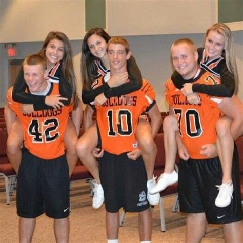 Football and cheerleading | Football couples, Cheerleading, Football