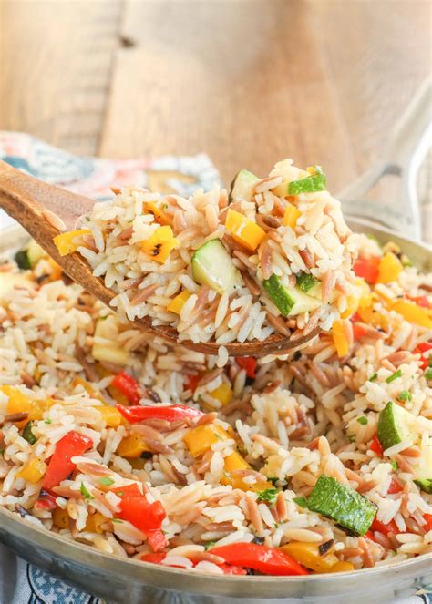 Vegetable Rice Pilaf Vegetable Recipes