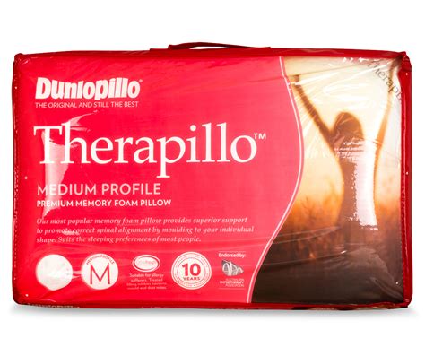Dunlopillo Therapillo Medium Profile Premium Memory Foam Pillow Nz