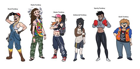 The Wide Array Of Tomboys Tomboy Know Your Meme