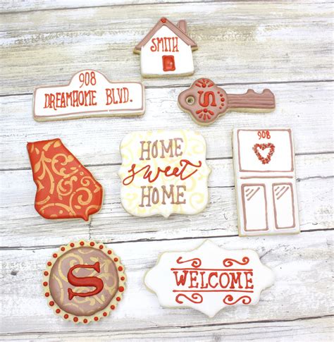 Home Sweet Home Cookie Set Etsy