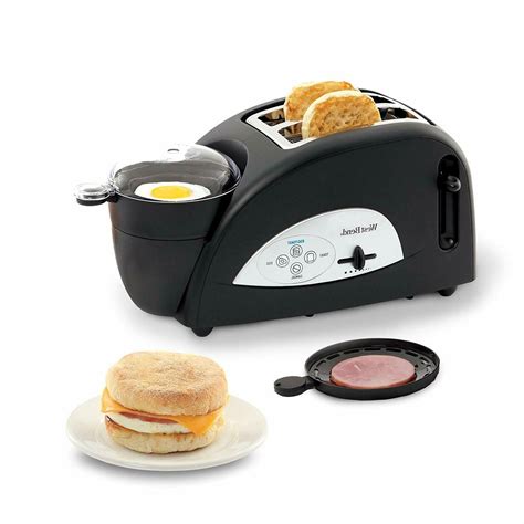 West Bend 2 Slice Egg And Muffin Toaster