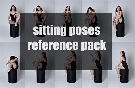 Artstation X92 Sitting Poses Reference Pack Resources