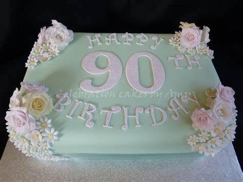 Ladies 90th Birthday Cake