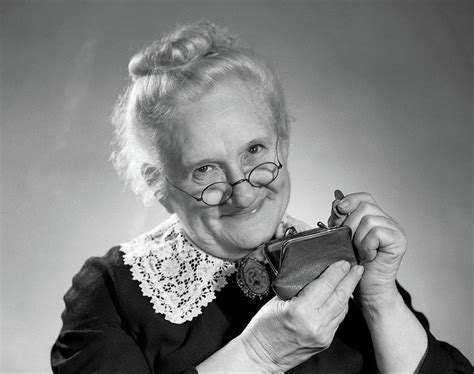 S Portrait Of Elderly Granny Photograph By Vintage Images Fine