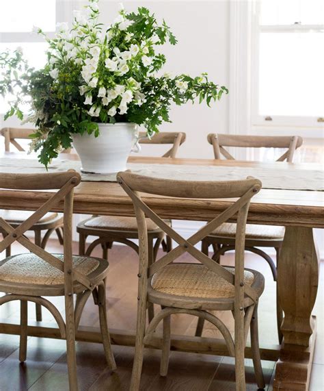 A dining table, seating, and a storage/display. lavenderhillinteriors | French farmhouse dining table ...