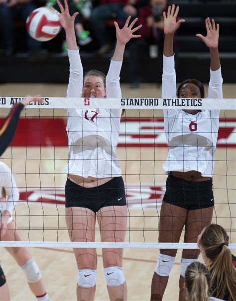 Stanford Womens Volleyball Continues Quest To Defend Title