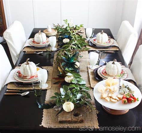 Elegant And Affordable Fall Table Setting Ask Anna