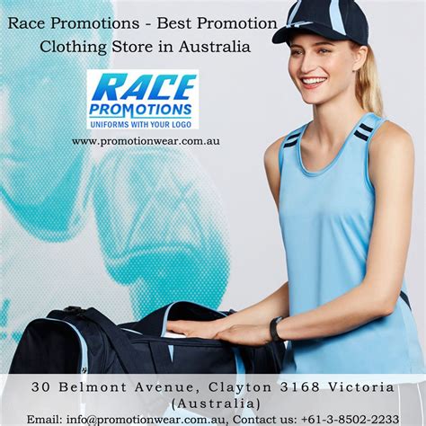 Race Promotions Best Promotion Clothing Store In Australia