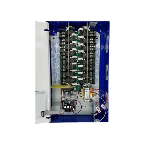 Relay lighting control panel is shown without the high voltage cover for. GR 1416LT - LC&D 16 RELAY BLUE BOX LIGHTING CONTROL PANEL ...
