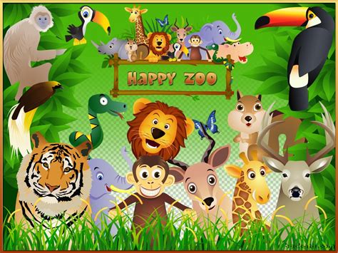 Zoo animals clip art at vector image - Cliparting.com