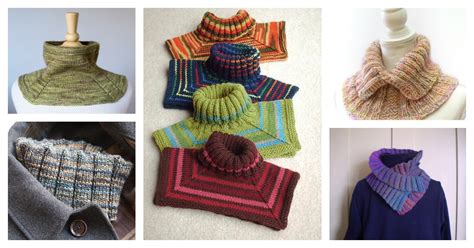 10 Easy Neck Warmer Free Knitting Pattern