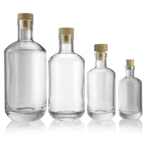 200 Ml Glass Bottle Vienna Closure Cork 200 Clear 100029690