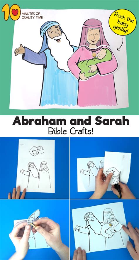 Abraham And Sarah Have A Baby Craft Bible Crafts Sunday School