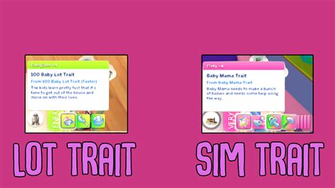 Sims 4 100 Traits Mod Honleo