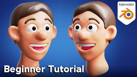 Easy Beginner Sculpting Tutorial Stylized Character Face Blender