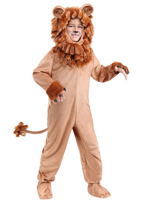 Lovable Lion Costume For A Child