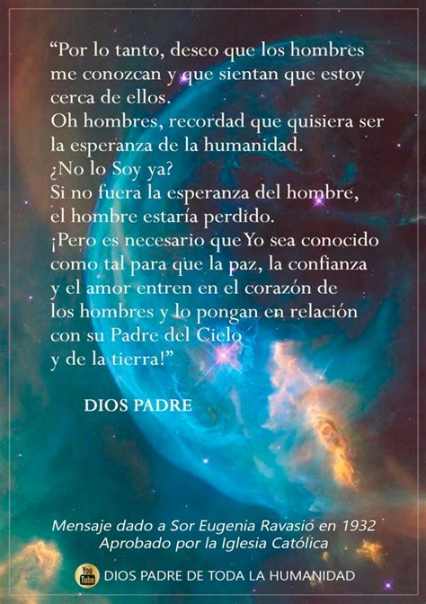 Conocer A Dios Padre Dios Es Nuestro Padre