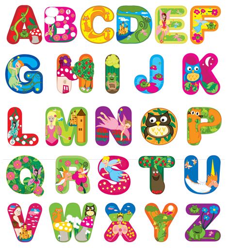 Coloriage Alphabets à Imprimer