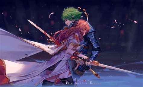 Celica And Alm Fire Emblem And 1 More Drawn By Cottan Danbooru