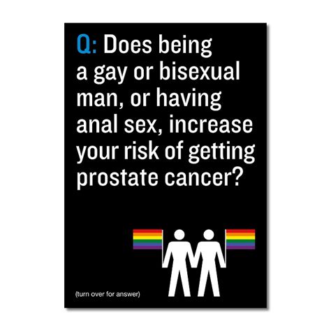 A6 Postcard For Gay And Bisexual Men