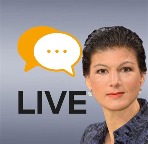 „sahra wagenknecht vertritt, wie hier nachweislich gemacht, ein eigenes, dem programm der linken in vielen punkten widersprechendes. Sahra Wagenknecht: Linke-Fraktionschefin im Chat mit WELT-Abonnenten - WELT