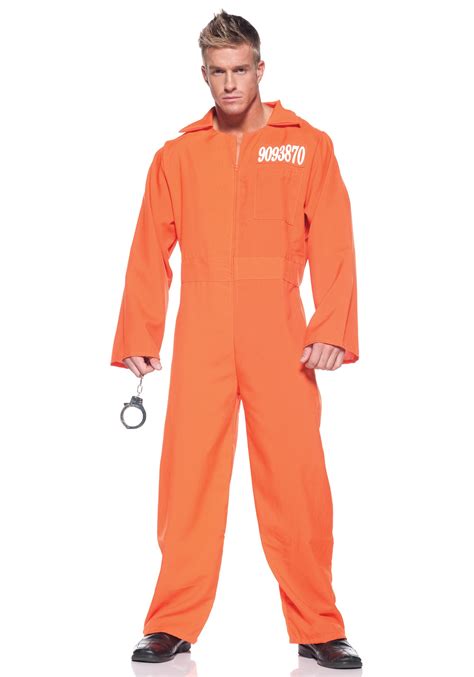 Prisoner Plus Size Jumpsuit Mens Prisoner Uniforms