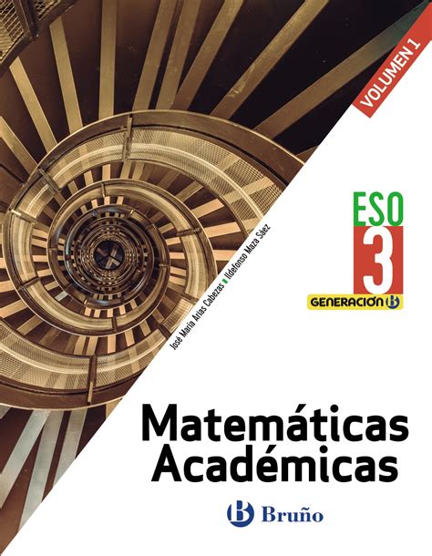 Solucionario Matematicas Academicas ESO Bruño Soluciones PDF