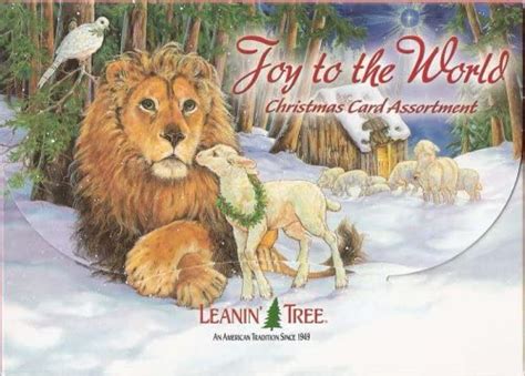 Leanin Tree Joy To The World Christmas Card Assortment Amazonca