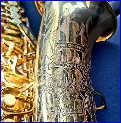 Minty Conn M Connqueror Deluxe Improved M Viii Naked Lady Pro Alto Saxophone Brass Musical