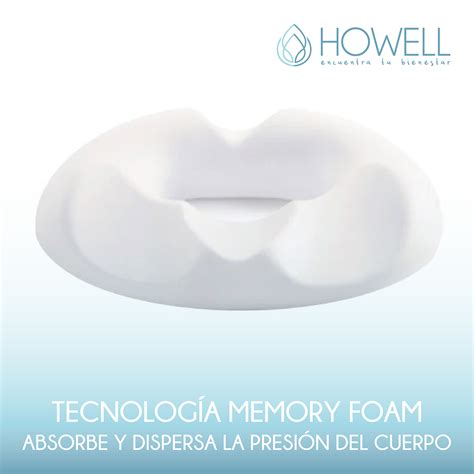 Ripley COJÍN ANTIESCARAS PICARÓN ORTOPÉDICO HOWELL ASIENTO MEMORIA